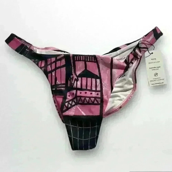 Swiminista X James Peter Henry Wise Bottom in Beach Activities Print Size Medium - Picture 1 of 6